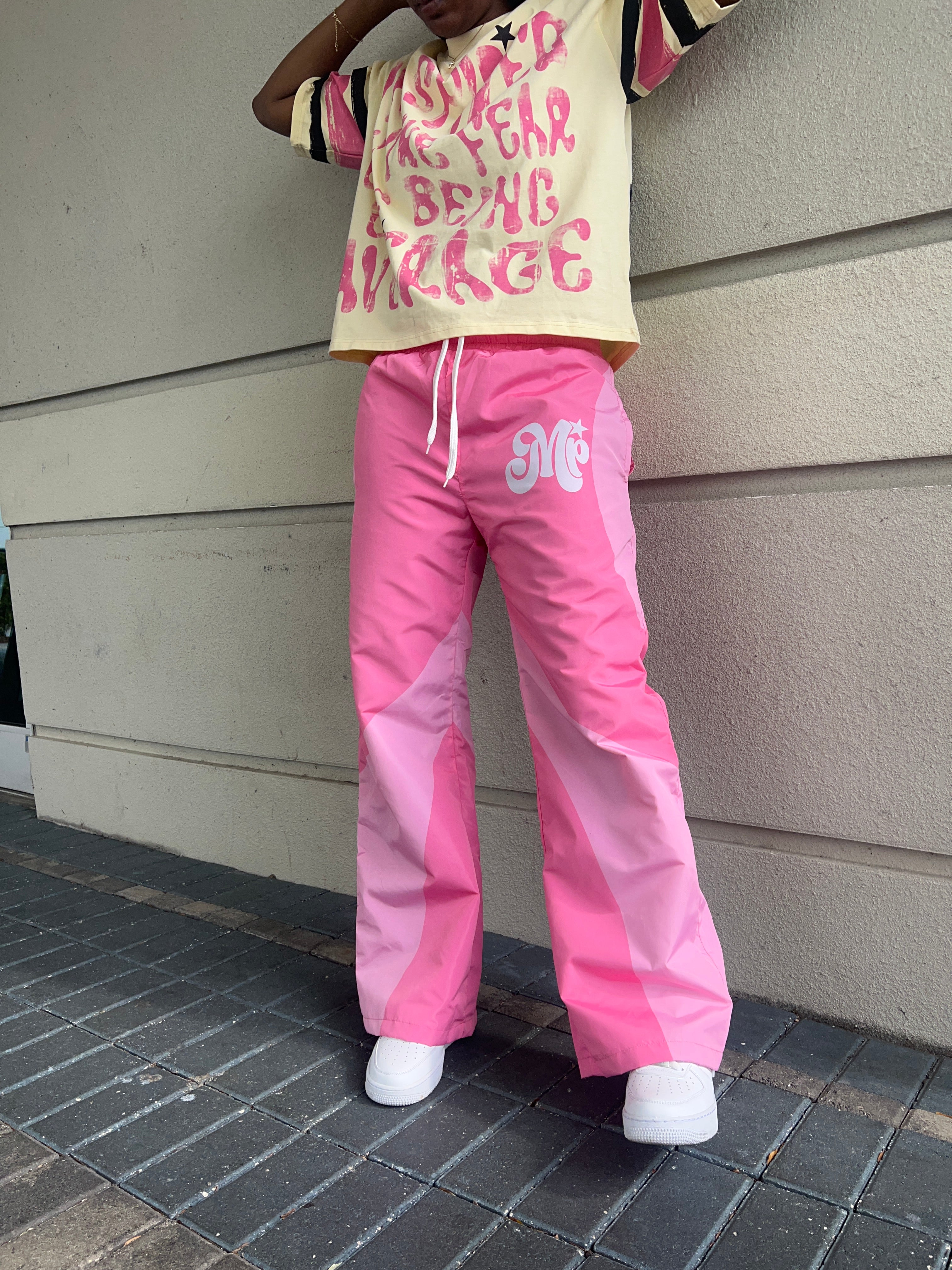 Pink "2 Tone" Trackpant