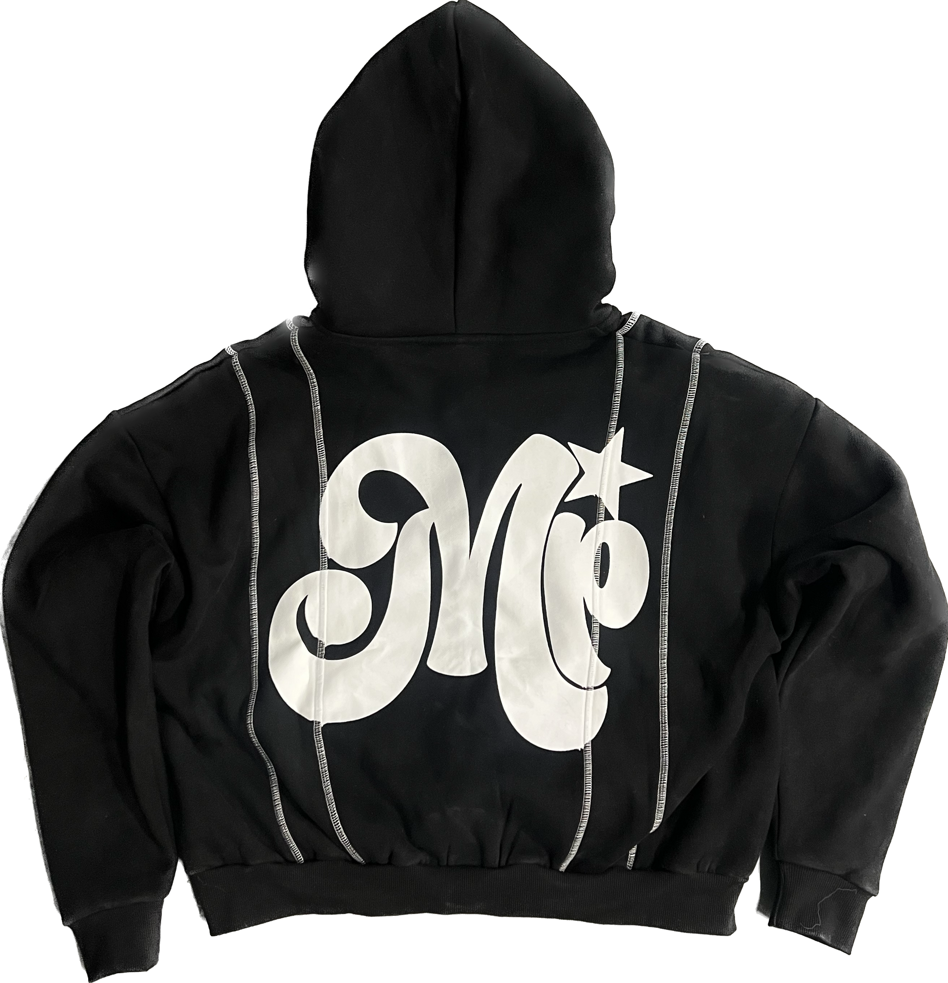 Essential Black Street Hoodie