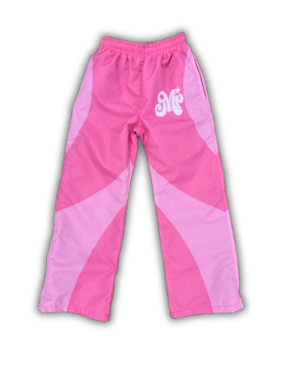 Pink Windbreaker Trackpants